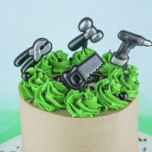 12 Tools Cupcake Cake Topper Fathers Day Birthday